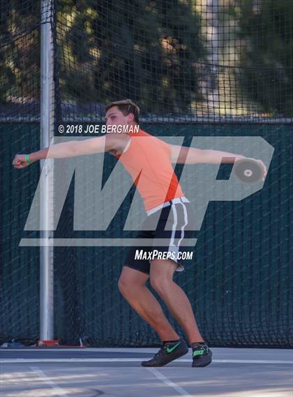 Thumbnail 3 in CIF State Track and Field Championships (Boys Discus Finals) photogallery.