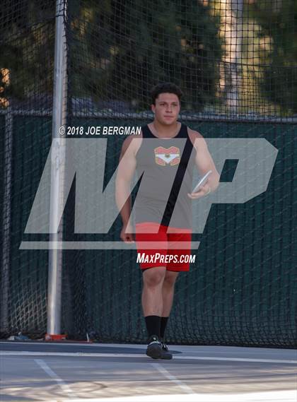 Thumbnail 2 in CIF State Track and Field Championships (Boys Discus Finals) photogallery.