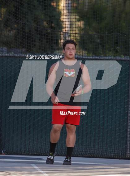 Thumbnail 3 in CIF State Track and Field Championships (Boys Discus Finals) photogallery.