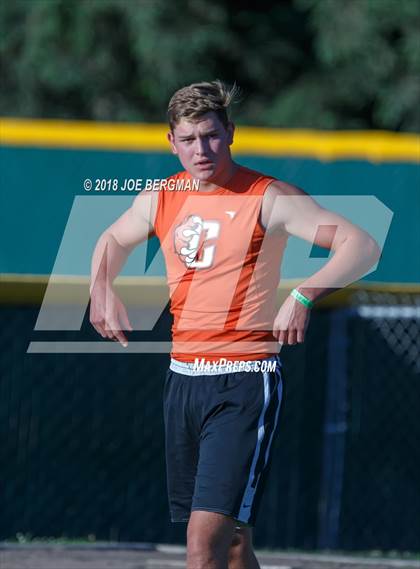 Thumbnail 1 in CIF State Track and Field Championships (Boys Discus Finals) photogallery.