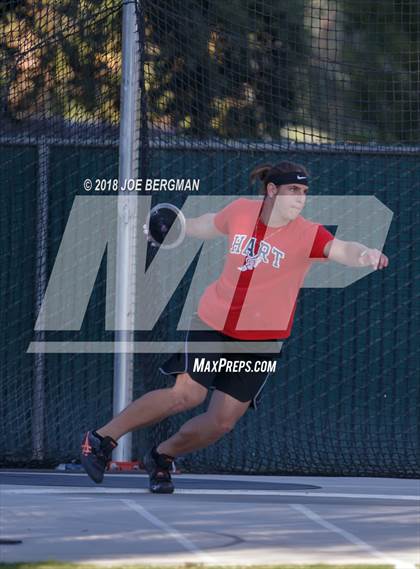 Thumbnail 3 in CIF State Track and Field Championships (Boys Discus Finals) photogallery.