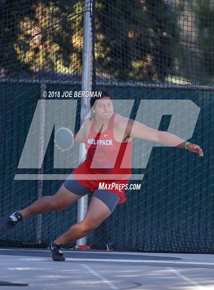 Thumbnail 3 in CIF State Track and Field Championships (Boys Discus Finals) photogallery.