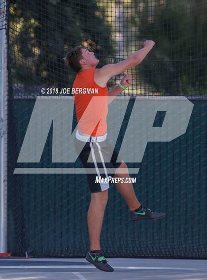 Thumbnail 3 in CIF State Track and Field Championships (Boys Discus Finals) photogallery.
