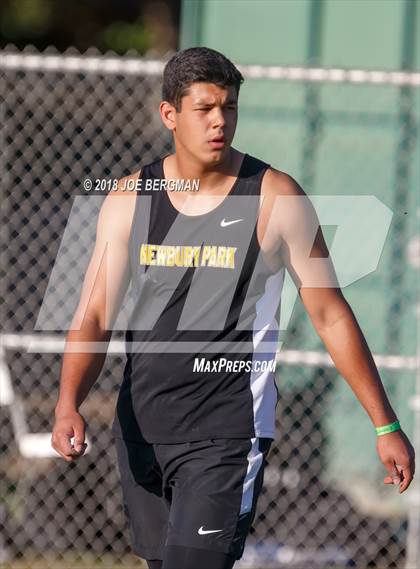 Thumbnail 2 in CIF State Track and Field Championships (Boys Discus Finals) photogallery.