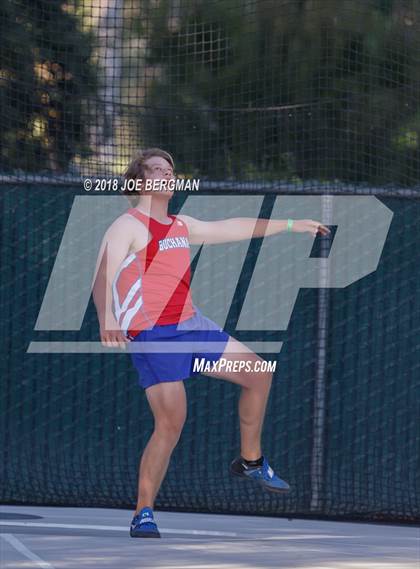 Thumbnail 1 in CIF State Track and Field Championships (Boys Discus Finals) photogallery.