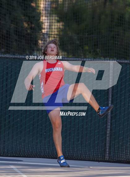 Thumbnail 2 in CIF State Track and Field Championships (Boys Discus Finals) photogallery.