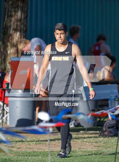 Thumbnail 2 in CIF State Track and Field Championships (Boys Discus Finals) photogallery.
