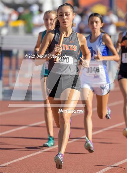 Thumbnail 1 in AIA Track & Field Championships (Girls Relay 4x800/400m DIV 1) photogallery.