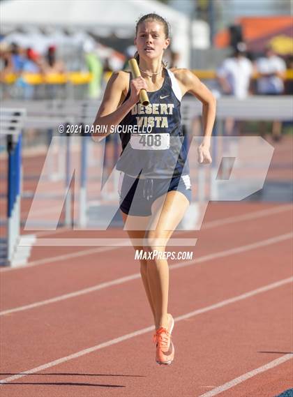 Thumbnail 3 in AIA Track & Field Championships (Girls Relay 4x800/400m DIV 1) photogallery.