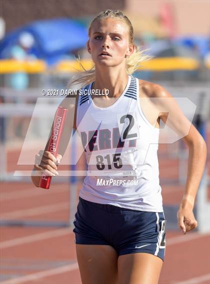 Thumbnail 2 in AIA Track & Field Championships (Girls Relay 4x800/400m DIV 1) photogallery.