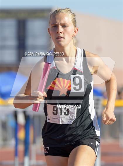 Thumbnail 3 in AIA Track & Field Championships (Girls Relay 4x800/400m DIV 1) photogallery.