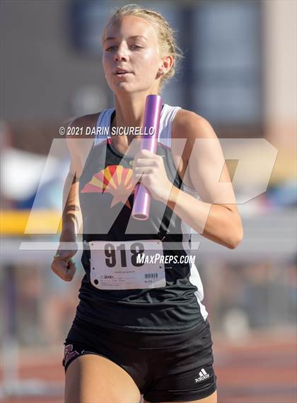 Thumbnail 3 in AIA Track & Field Championships (Girls Relay 4x800/400m DIV 1) photogallery.