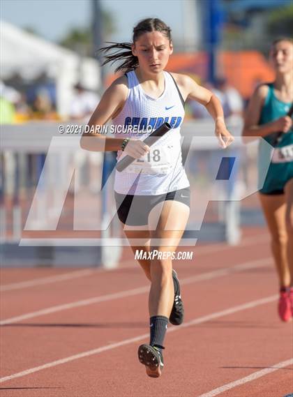 Thumbnail 2 in AIA Track & Field Championships (Girls Relay 4x800/400m DIV 1) photogallery.