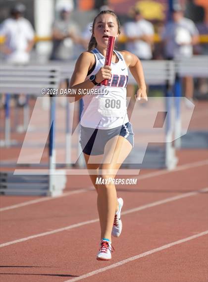Thumbnail 2 in AIA Track & Field Championships (Girls Relay 4x800/400m DIV 1) photogallery.