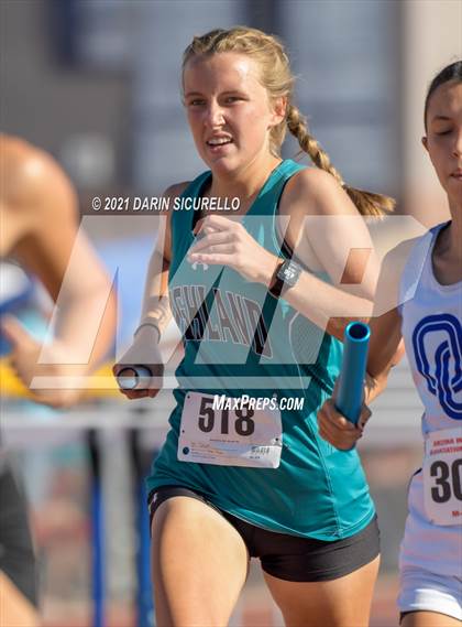 Thumbnail 2 in AIA Track & Field Championships (Girls Relay 4x800/400m DIV 1) photogallery.