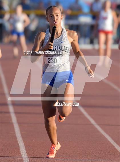 Thumbnail 1 in AIA Track & Field Championships (Girls Relay 4x800/400m DIV 1) photogallery.