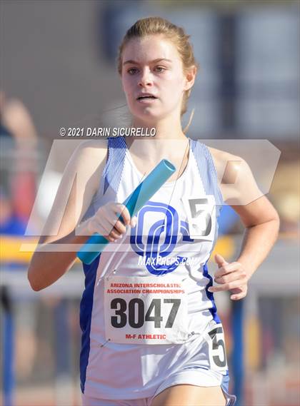 Thumbnail 3 in AIA Track & Field Championships (Girls Relay 4x800/400m DIV 1) photogallery.