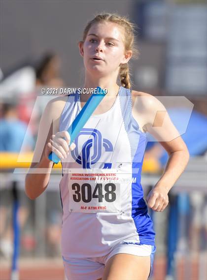 Thumbnail 3 in AIA Track & Field Championships (Girls Relay 4x800/400m DIV 1) photogallery.