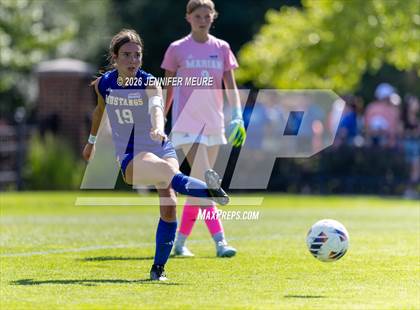 Thumbnail 1 in Unity Christian vs Marian (MHSAA Division 2 State Final) photogallery.