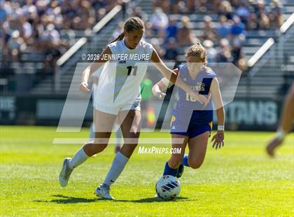 Thumbnail 1 in Unity Christian vs Marian (MHSAA Division 2 State Final) photogallery.