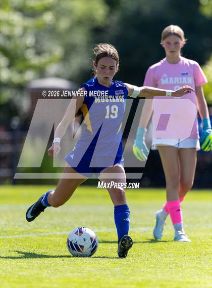 Thumbnail 3 in Unity Christian vs Marian (MHSAA Division 2 State Final) photogallery.