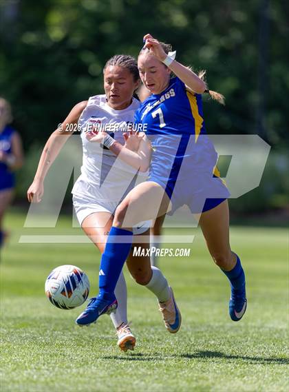 Thumbnail 2 in Unity Christian vs Marian (MHSAA Division 2 State Final) photogallery.