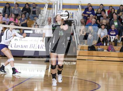 Thumbnail 2 in Clayton vs. Eau Claire Immanuel Lutheran (WIAA D4 Regional Final) photogallery.