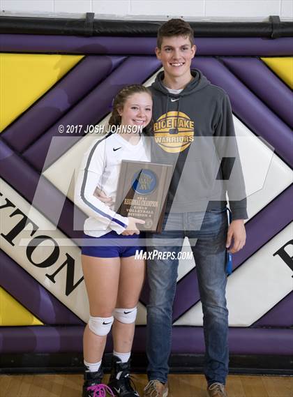 Thumbnail 3 in Clayton vs. Eau Claire Immanuel Lutheran (WIAA D4 Regional Final) photogallery.