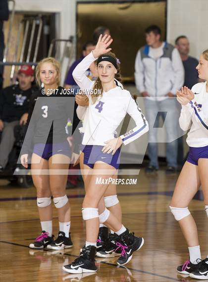 Thumbnail 2 in Clayton vs. Eau Claire Immanuel Lutheran (WIAA D4 Regional Final) photogallery.