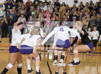 Thumbnail 2 in Clayton vs. Eau Claire Immanuel Lutheran (WIAA D4 Regional Final) photogallery.