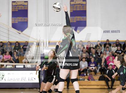 Thumbnail 1 in Clayton vs. Eau Claire Immanuel Lutheran (WIAA D4 Regional Final) photogallery.