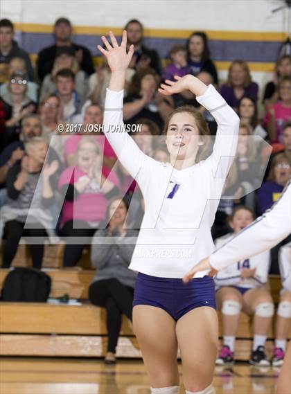 Thumbnail 1 in Clayton vs. Eau Claire Immanuel Lutheran (WIAA D4 Regional Final) photogallery.