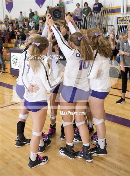 Thumbnail 3 in Clayton vs. Eau Claire Immanuel Lutheran (WIAA D4 Regional Final) photogallery.