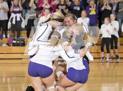 Thumbnail 3 in Clayton vs. Eau Claire Immanuel Lutheran (WIAA D4 Regional Final) photogallery.