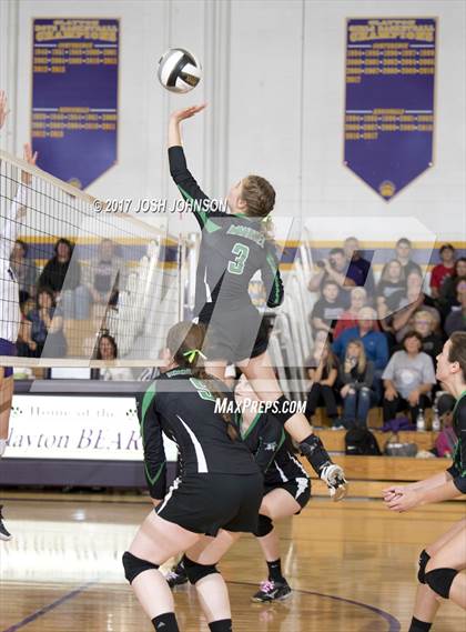 Thumbnail 3 in Clayton vs. Eau Claire Immanuel Lutheran (WIAA D4 Regional Final) photogallery.