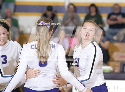 Thumbnail 1 in Clayton vs. Eau Claire Immanuel Lutheran (WIAA D4 Regional Final) photogallery.