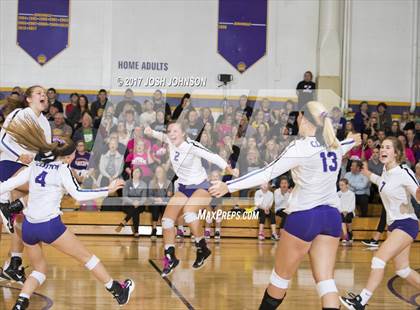 Thumbnail 3 in Clayton vs. Eau Claire Immanuel Lutheran (WIAA D4 Regional Final) photogallery.