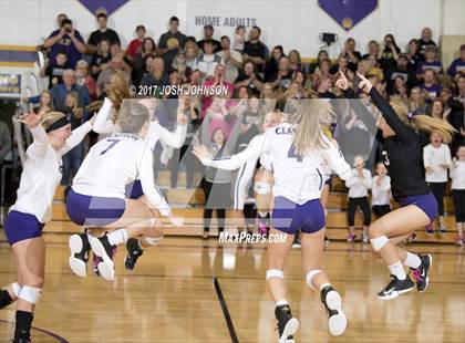 Thumbnail 1 in Clayton vs. Eau Claire Immanuel Lutheran (WIAA D4 Regional Final) photogallery.