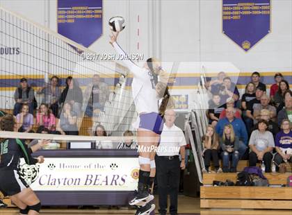 Thumbnail 3 in Clayton vs. Eau Claire Immanuel Lutheran (WIAA D4 Regional Final) photogallery.