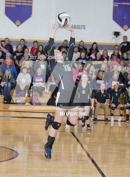 Thumbnail 1 in Clayton vs. Eau Claire Immanuel Lutheran (WIAA D4 Regional Final) photogallery.