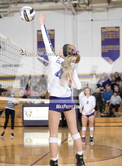 Thumbnail 3 in Clayton vs. Eau Claire Immanuel Lutheran (WIAA D4 Regional Final) photogallery.
