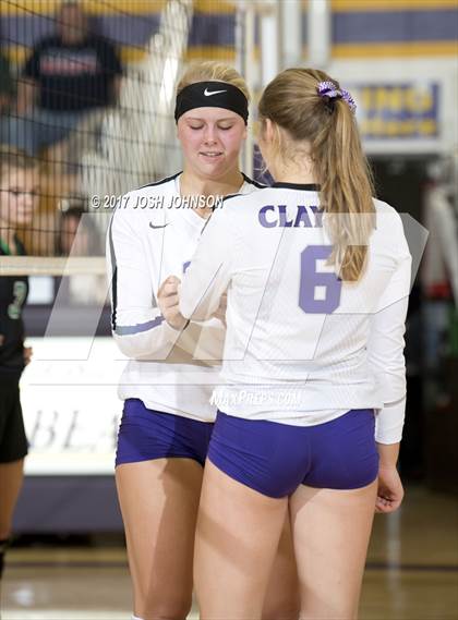 Thumbnail 2 in Clayton vs. Eau Claire Immanuel Lutheran (WIAA D4 Regional Final) photogallery.