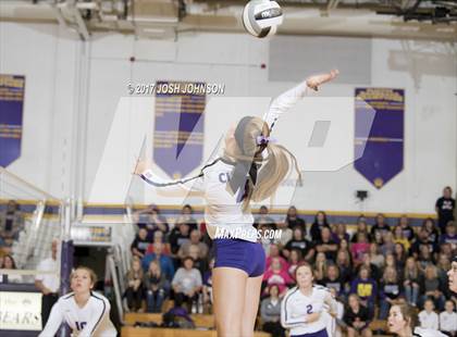 Thumbnail 1 in Clayton vs. Eau Claire Immanuel Lutheran (WIAA D4 Regional Final) photogallery.