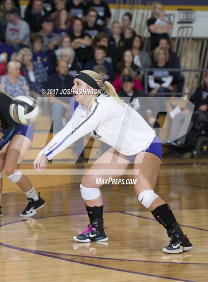 Thumbnail 2 in Clayton vs. Eau Claire Immanuel Lutheran (WIAA D4 Regional Final) photogallery.