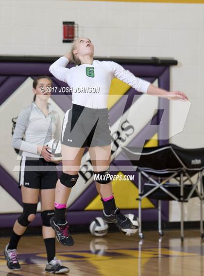 Thumbnail 3 in Clayton vs. Eau Claire Immanuel Lutheran (WIAA D4 Regional Final) photogallery.