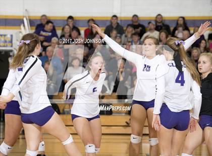 Thumbnail 2 in Clayton vs. Eau Claire Immanuel Lutheran (WIAA D4 Regional Final) photogallery.
