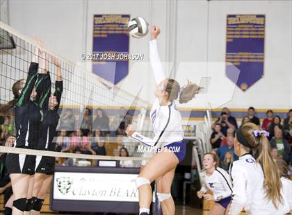 Thumbnail 1 in Clayton vs. Eau Claire Immanuel Lutheran (WIAA D4 Regional Final) photogallery.