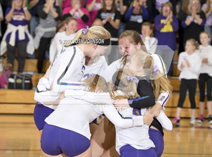 Thumbnail 1 in Clayton vs. Eau Claire Immanuel Lutheran (WIAA D4 Regional Final) photogallery.
