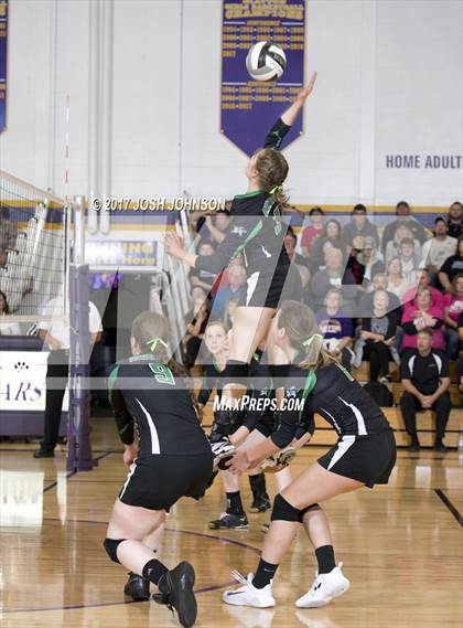 Thumbnail 2 in Clayton vs. Eau Claire Immanuel Lutheran (WIAA D4 Regional Final) photogallery.