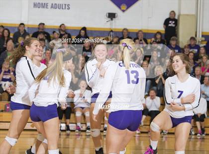 Thumbnail 2 in Clayton vs. Eau Claire Immanuel Lutheran (WIAA D4 Regional Final) photogallery.